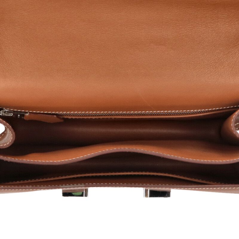 HERMES Constance 23 Tadelakt Leather Shoulder Size ONE SIZE