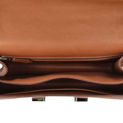 HERMES Constance 23 Tadelakt Leather Shoulder Size ONE SIZE
