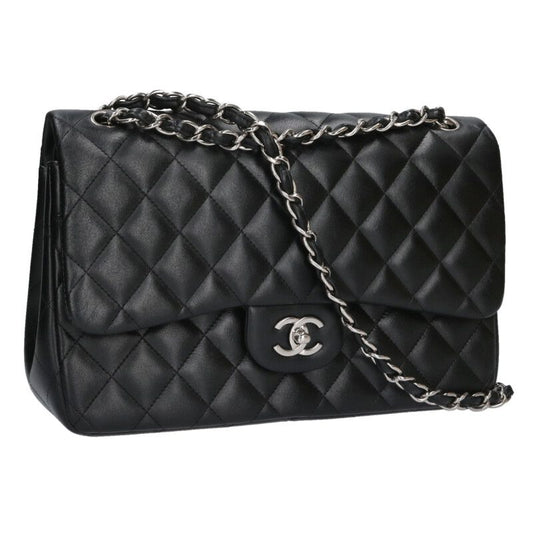 CHANEL Jumbo Matelasse Lambskin Double Flap Size ONE SIZE
