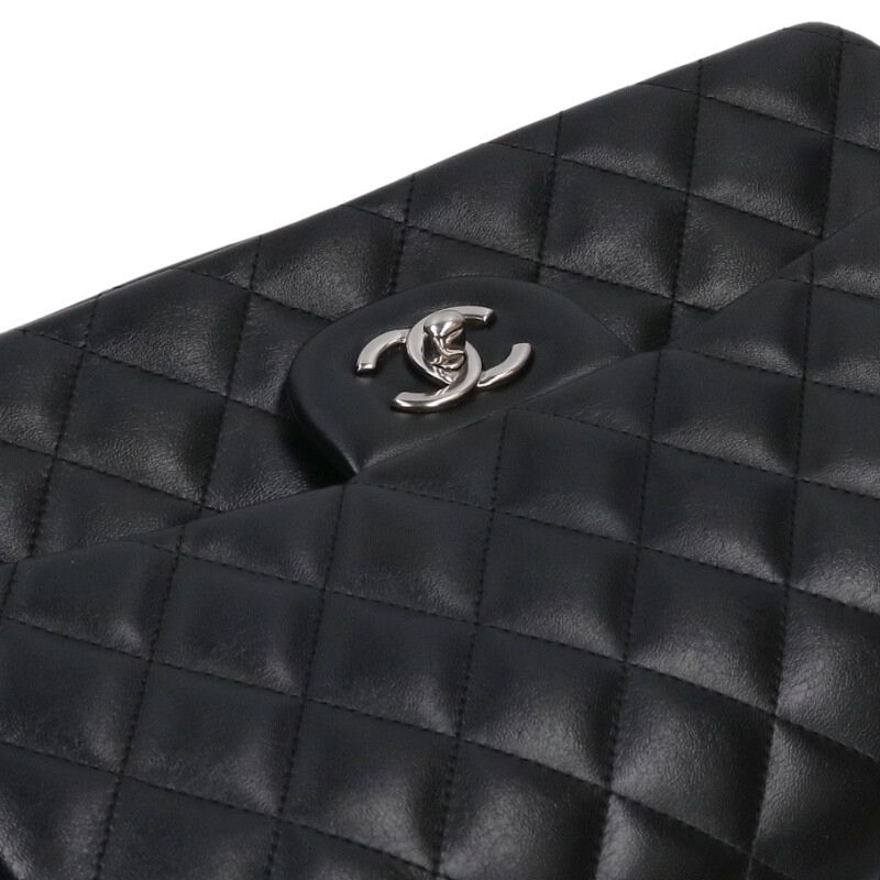 CHANEL Jumbo Matelasse Lambskin Double Flap Size ONE SIZE