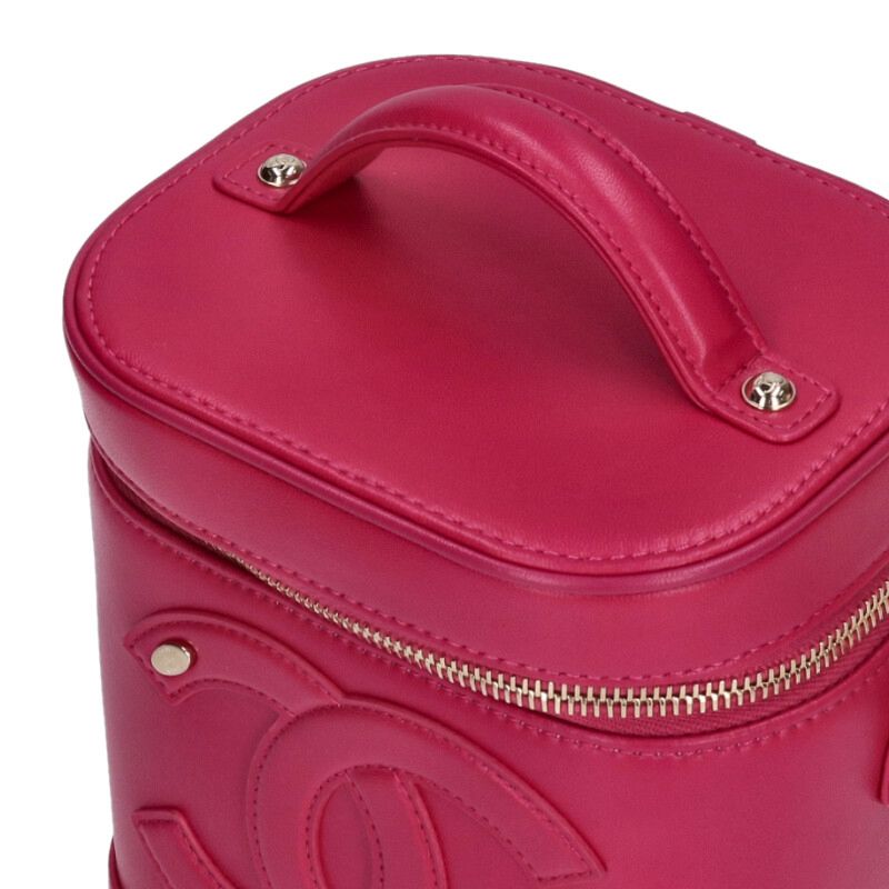 CHANEL AS0323 2-Way Chain Vanity Bag Pink Size ONE SIZE