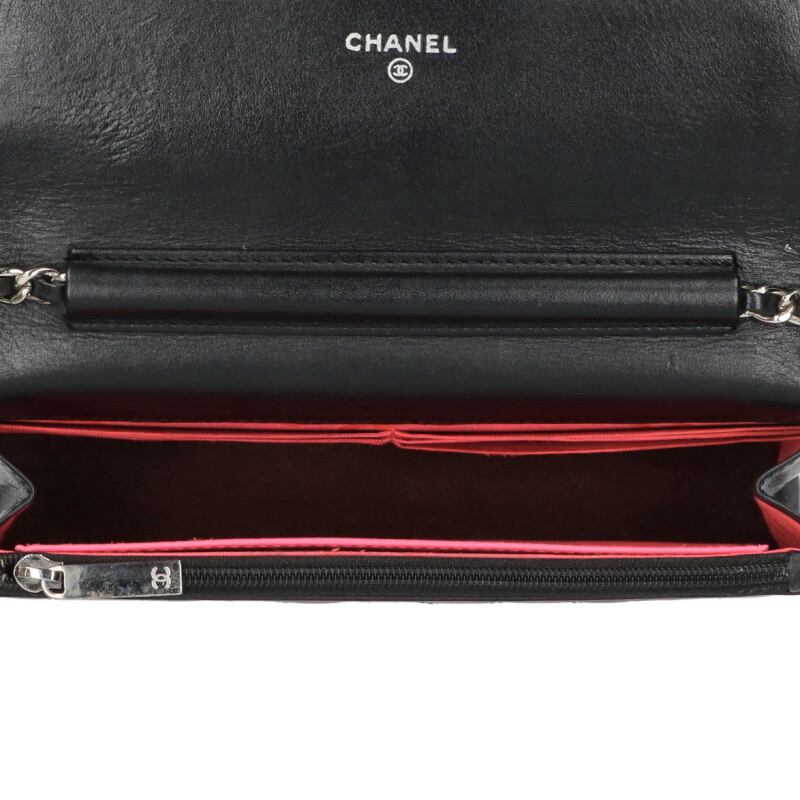 CHANEL Cambon Coco Mark Chain Wallet Shoulder Size ONE SIZE
