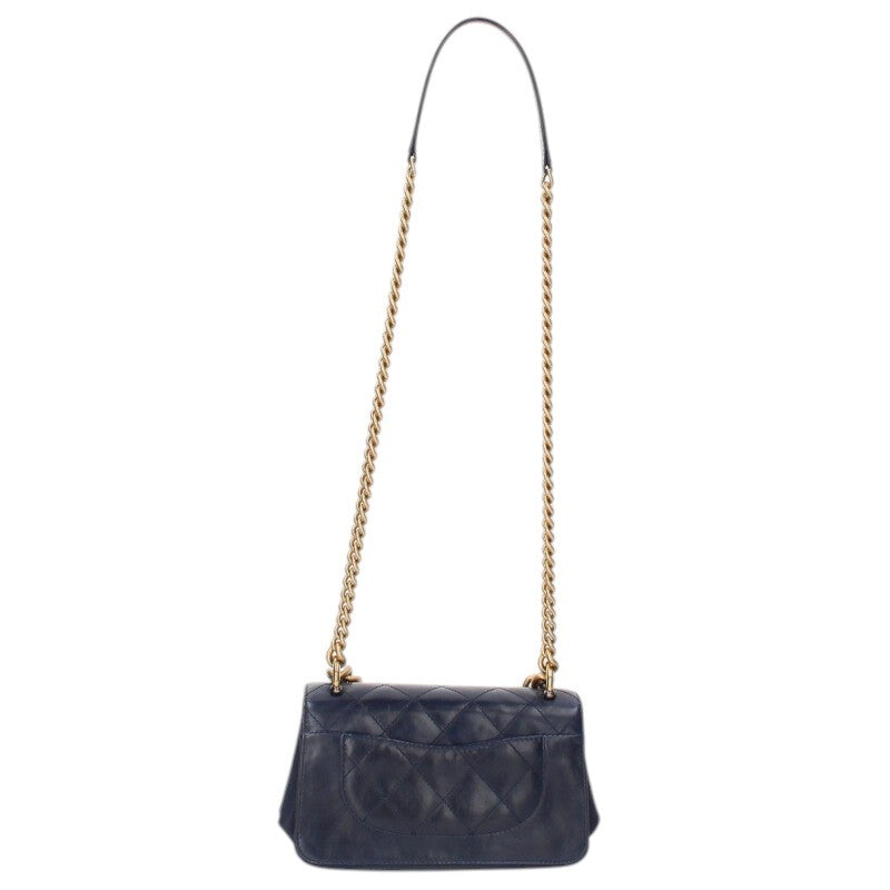 CHANEL Matelasse Calfskin Chain Shoulder Bag Size ONE Multi