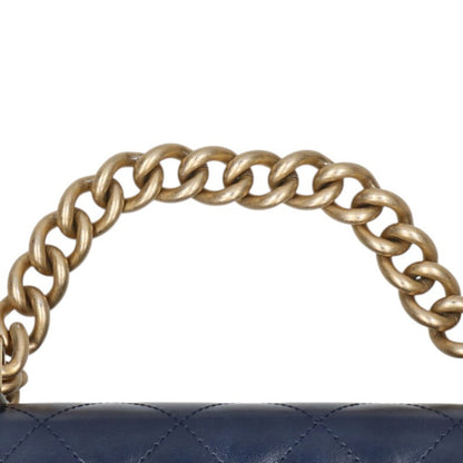 CHANEL Matelasse Calfskin Chain Shoulder Bag Size ONE Multi