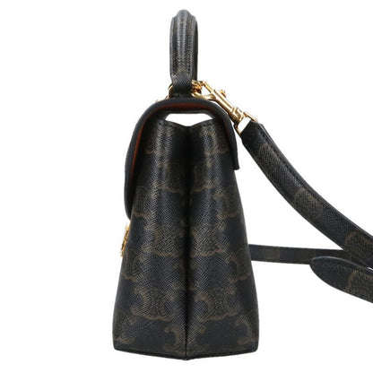 CELINE Teen Nino Triomphe Canvas Shoulder Bag Size ONE SIZE