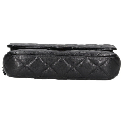 CHANEL AP2096 Matelasse Chain Wallet Shoulder Size ONE SIZE
