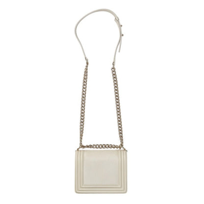 CHANEL Boy Chanel Caviar Skin Chain Shoulder Size ONE SIZE