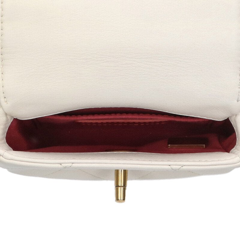 CHANEL AS2833 Calfskin Chain Shoulder Bag Size ONE SIZE