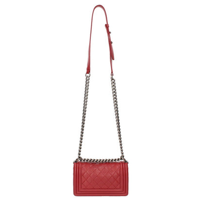 CHANEL Boy Chanel 20 Lambskin Chain Shoulder Size ONE Multi