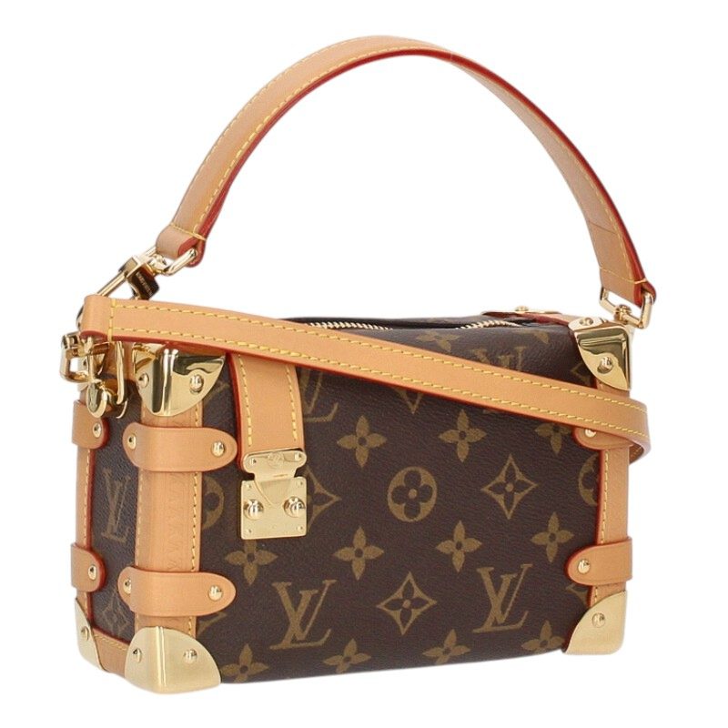 LOUISVUITTON Side Trunk Monogram 2-Way Brown Size ONE SIZE
