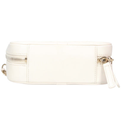 CHANEL Coco Mark Chain Camera Bag White Size ONE SIZE