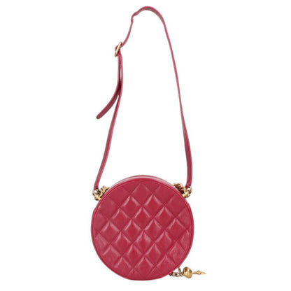CHANEL Coco Mark Round Chain Shoulder Bag Size ONE SIZE