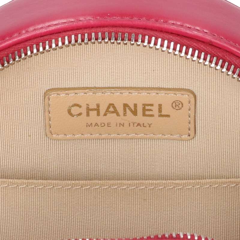 CHANEL Coco Mark Round Chain Shoulder Bag Size ONE SIZE