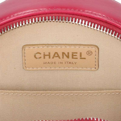 CHANEL Coco Mark Round Chain Shoulder Bag Size ONE SIZE