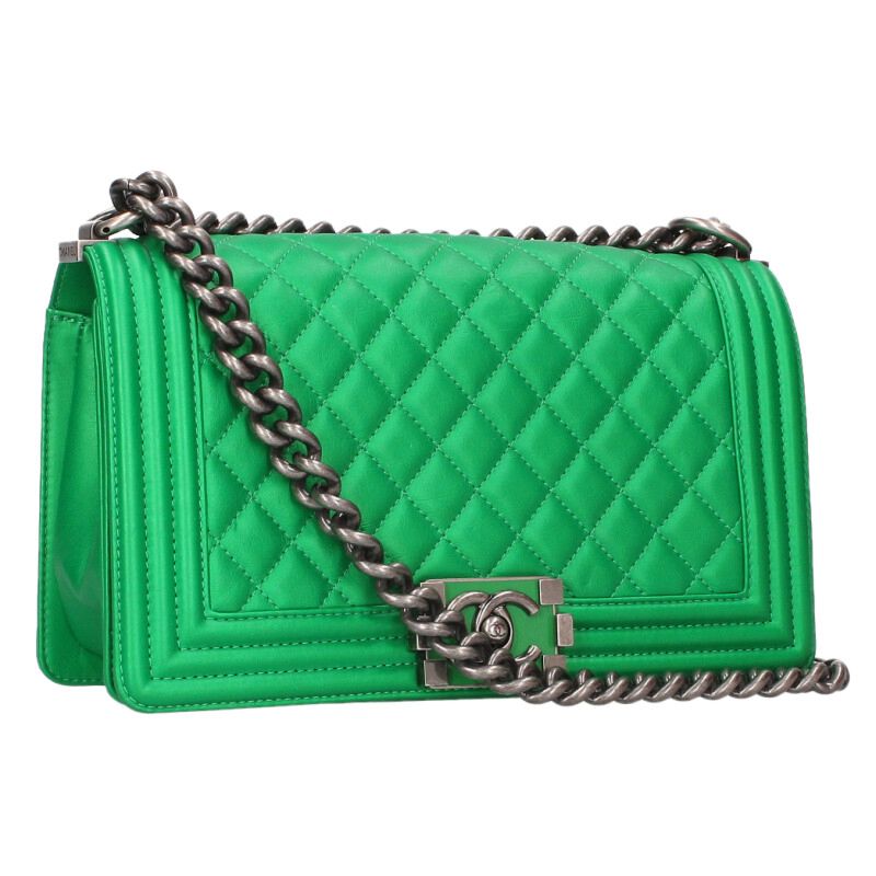 CHANEL Boy Chanel 25 Quilted Calfskin Shoulder Size ONE SIZE