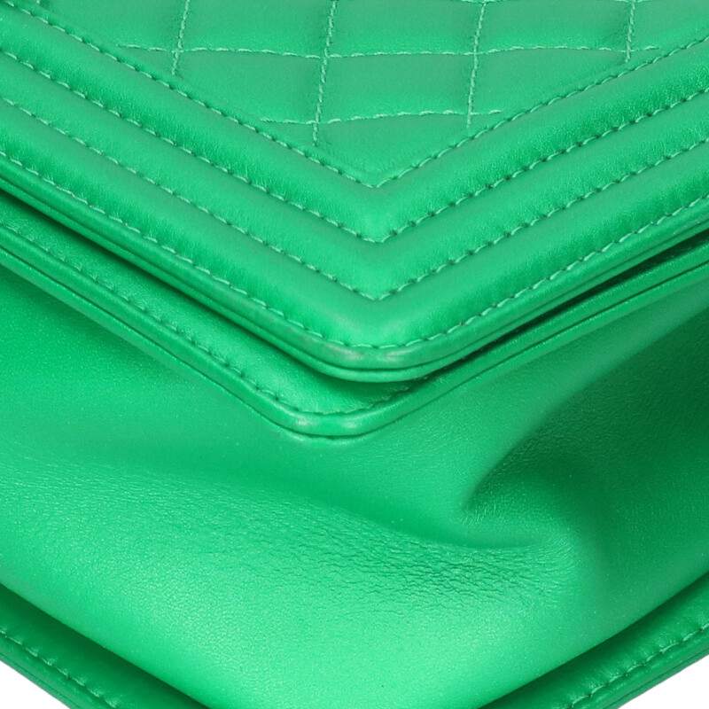 CHANEL Boy Chanel 25 Quilted Calfskin Shoulder Size ONE SIZE