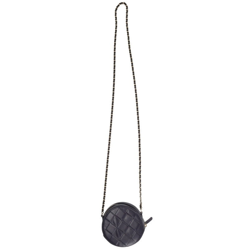 CHANEL Coco Mark Round Chain Shoulder Bag Size ONE Multi