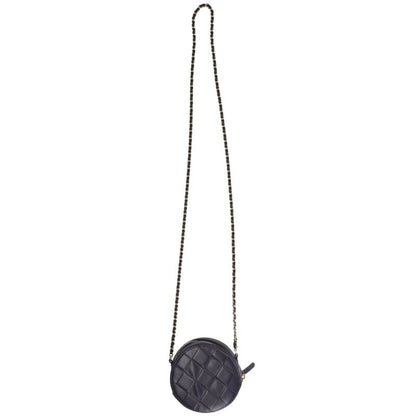 CHANEL Coco Mark Round Chain Shoulder Bag Size ONE Multi
