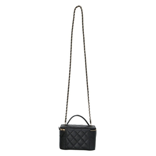 CHANEL AP3012 Caviar Skin Vanity Chain Size ONE SIZE
