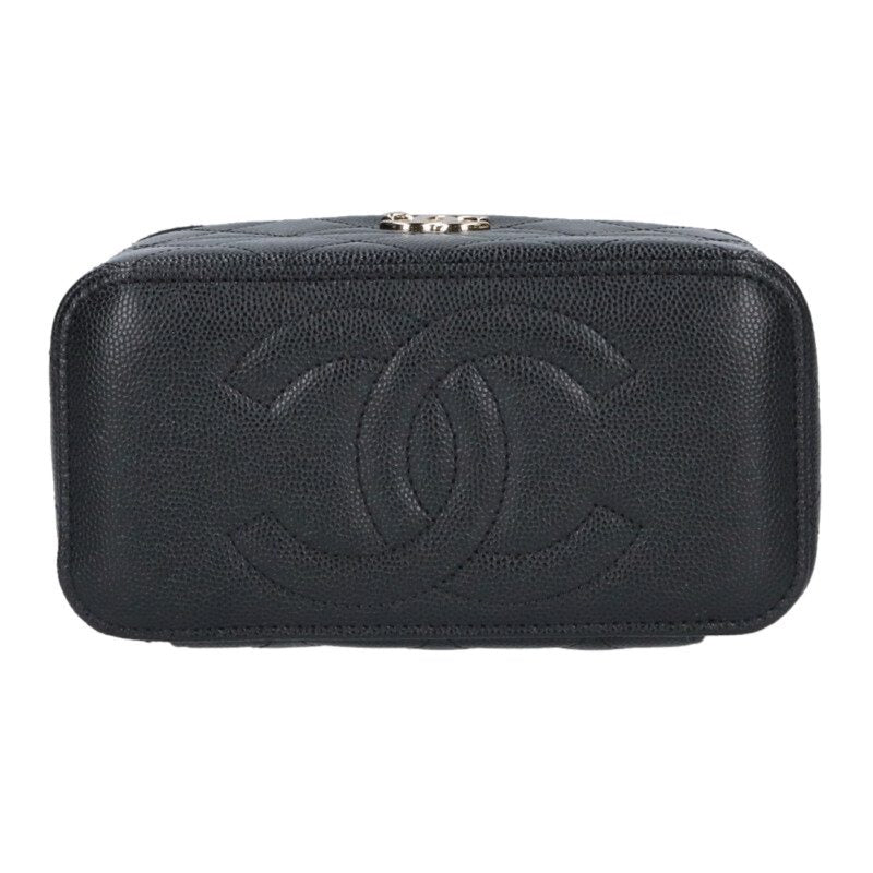 CHANEL AP3012 Caviar Skin Vanity Chain Size ONE SIZE