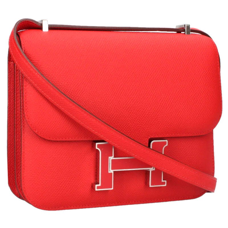 HERMES Constance 3 Mini 18 Epsom Rouge L'Adieu Size ONE SIZE