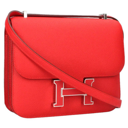 HERMES Constance 3 Mini 18 Epsom Rouge L'Adieu Size ONE SIZE