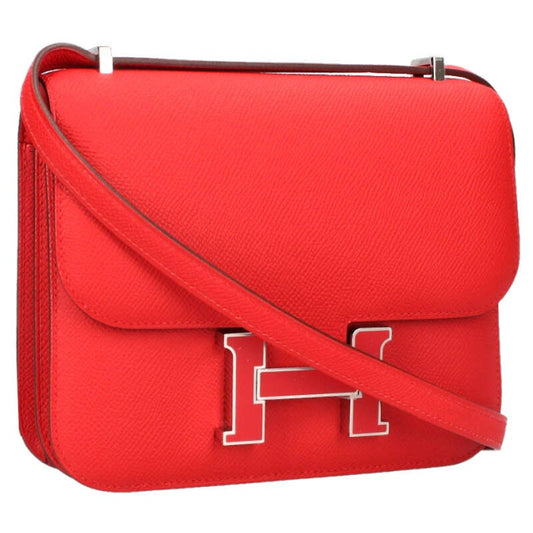 HERMES Constance 3 Mini 18 Epsom Rouge L'Adieu Size ONE SIZE