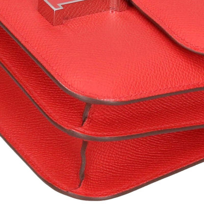 HERMES Constance 3 Mini 18 Epsom Rouge L'Adieu Size ONE SIZE