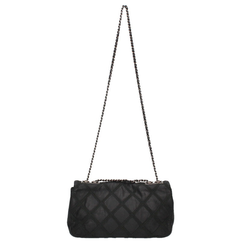 CHANEL Matelasse Lambskin Chain Shoulder Bag Size ONE SIZE