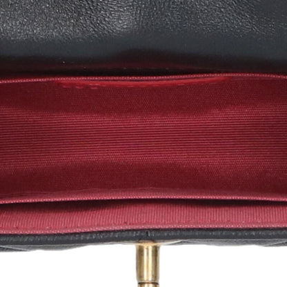 CHANEL Matelasse Mini Lambskin Chain Shoulder Size ONE SIZE