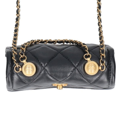 CHANEL Matelasse Mini Lambskin Chain Shoulder Size ONE SIZE
