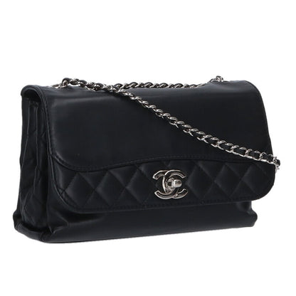 CHANEL Matelasse Lambskin Chain Shoulder Bag Size ONE SIZE