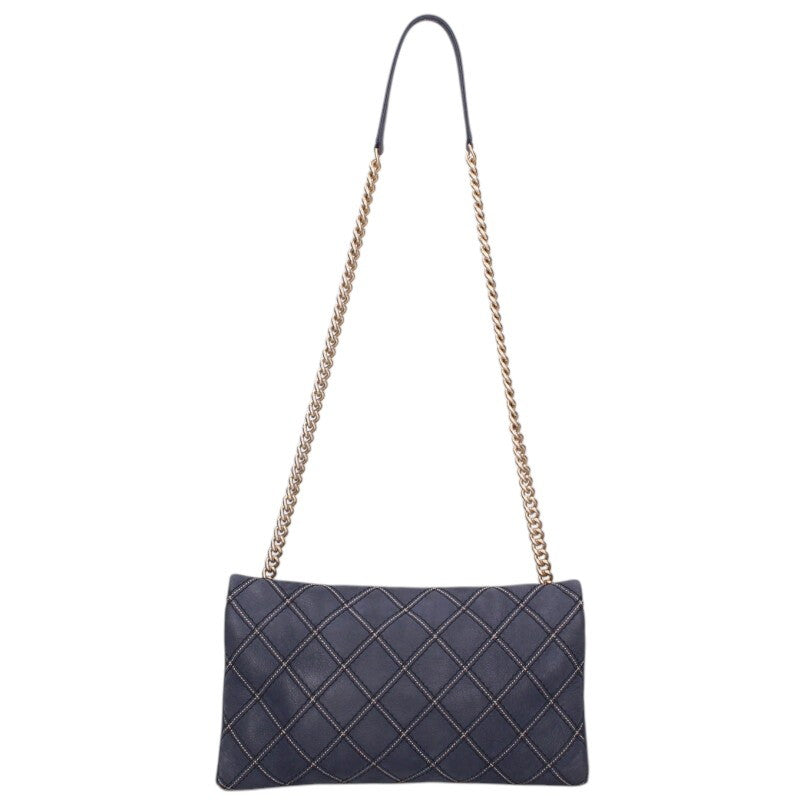 CHANEL Matelasse Triple Stitch Calfskin Bag Size ONE SIZE