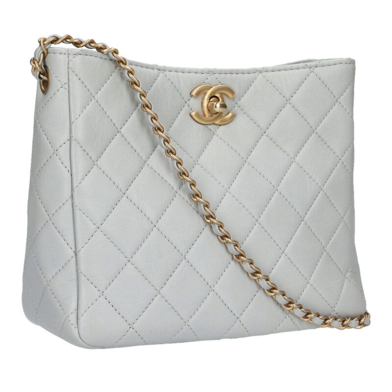 CHANEL Pearl Crush Small Hobo Shoulder Bag Size ONE SIZE