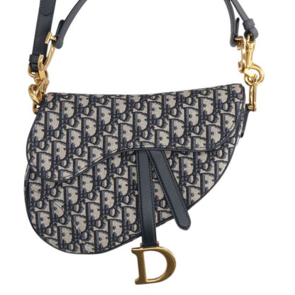 DIOR Saddle Oblique Jacquard Shoulder Bag Size ONE Multi