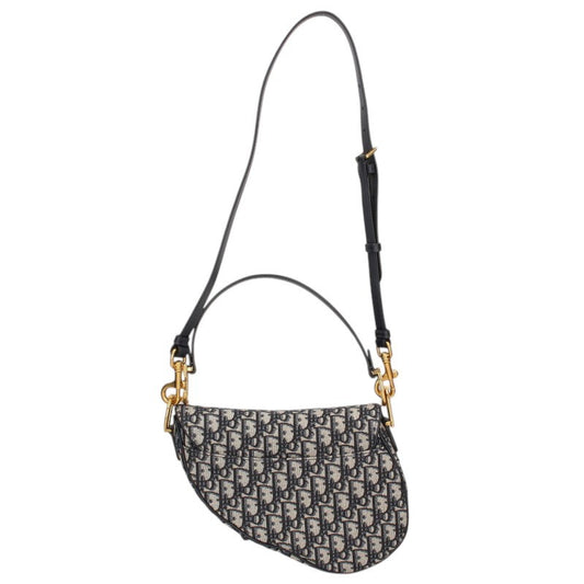 DIOR Saddle Oblique Jacquard Shoulder Bag Size ONE Multi