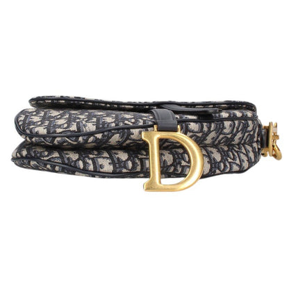 DIOR Saddle Oblique Jacquard Shoulder Bag Size ONE Multi