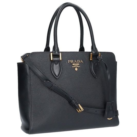 PRADA 1BA113 Saffiano Leather 2WAY Shoulder Size ONE SIZE