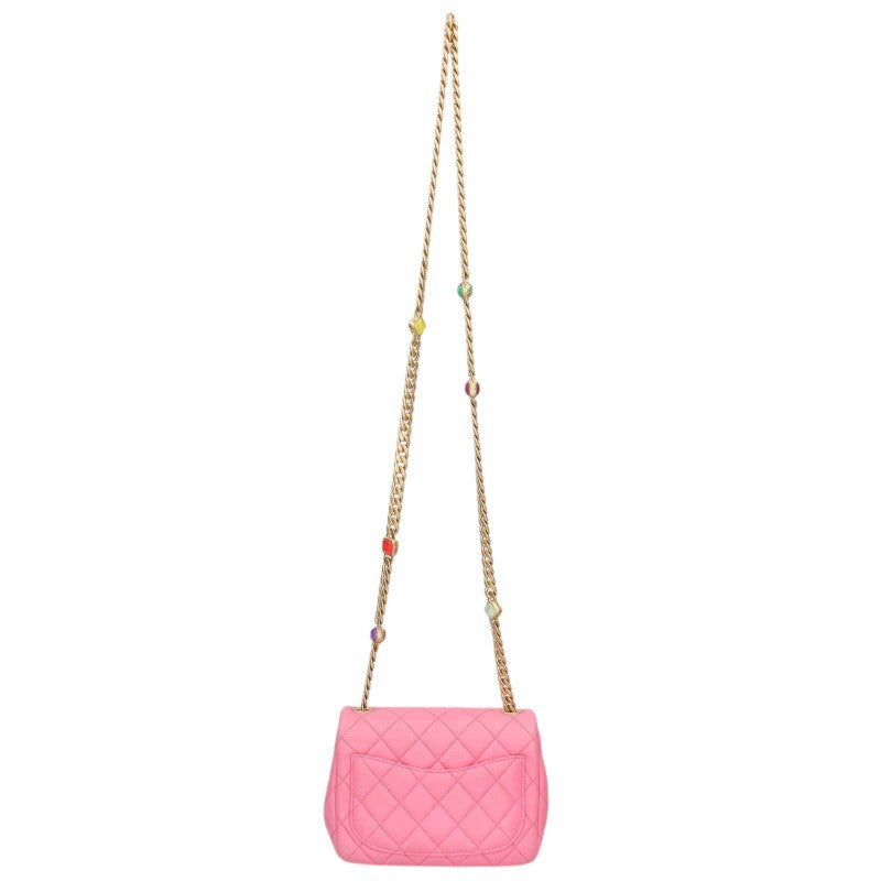 CHANEL Mini Matelassé 17 Lambskin Chain Bag Size ONE SIZE