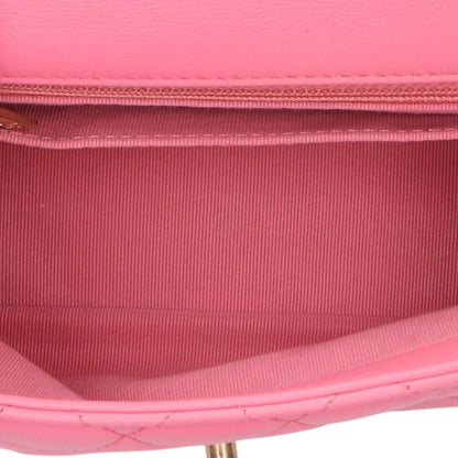 CHANEL Mini Matelassé 17 Lambskin Chain Bag Size ONE SIZE