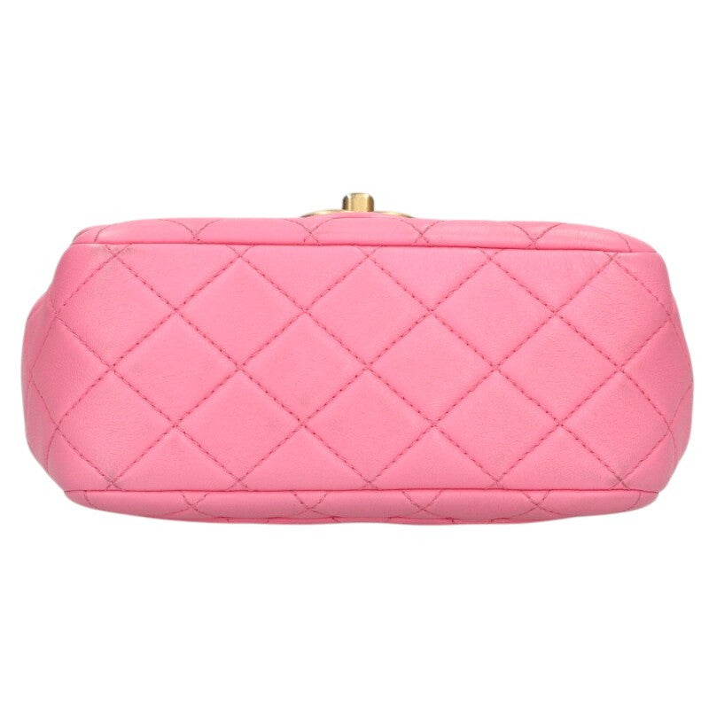 CHANEL Mini Matelassé 17 Lambskin Chain Bag Size ONE SIZE
