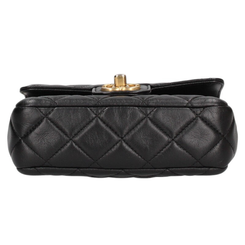 CHANEL AS3442 Mini Matelassé Lambskin Chain Size ONE SIZE