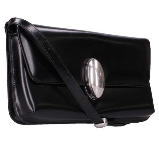 ALEXANDER WANG Dome Leather Clutch Shoulder Size ONE SIZE