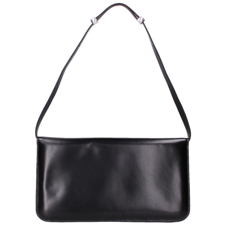 ALEXANDER WANG Dome Leather Clutch Shoulder Size ONE SIZE
