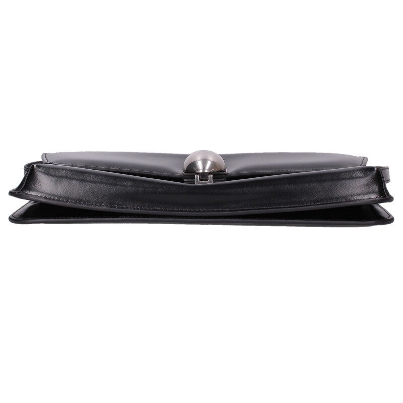 ALEXANDER WANG Dome Leather Clutch Shoulder Size ONE SIZE