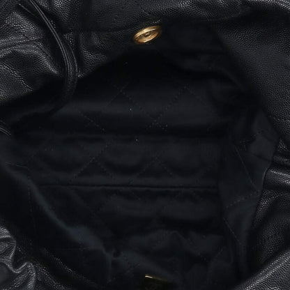 CHANEL 22 Small Caviar GHW Chain Bag Black & Size ONE SIZE