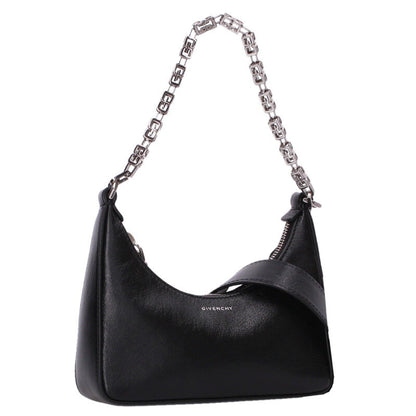 GIVENCHY Moon Cutout 2-Way Shoulder Bag Black Size ONE SIZE