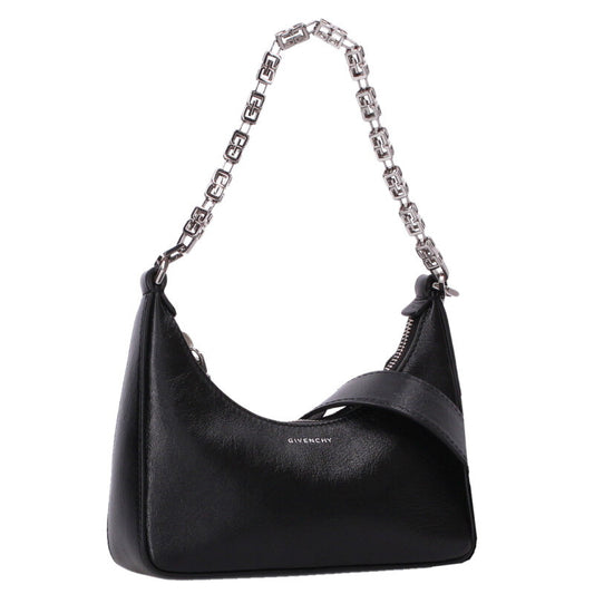 GIVENCHY Moon Cutout 2-Way Shoulder Bag Black Size ONE SIZE