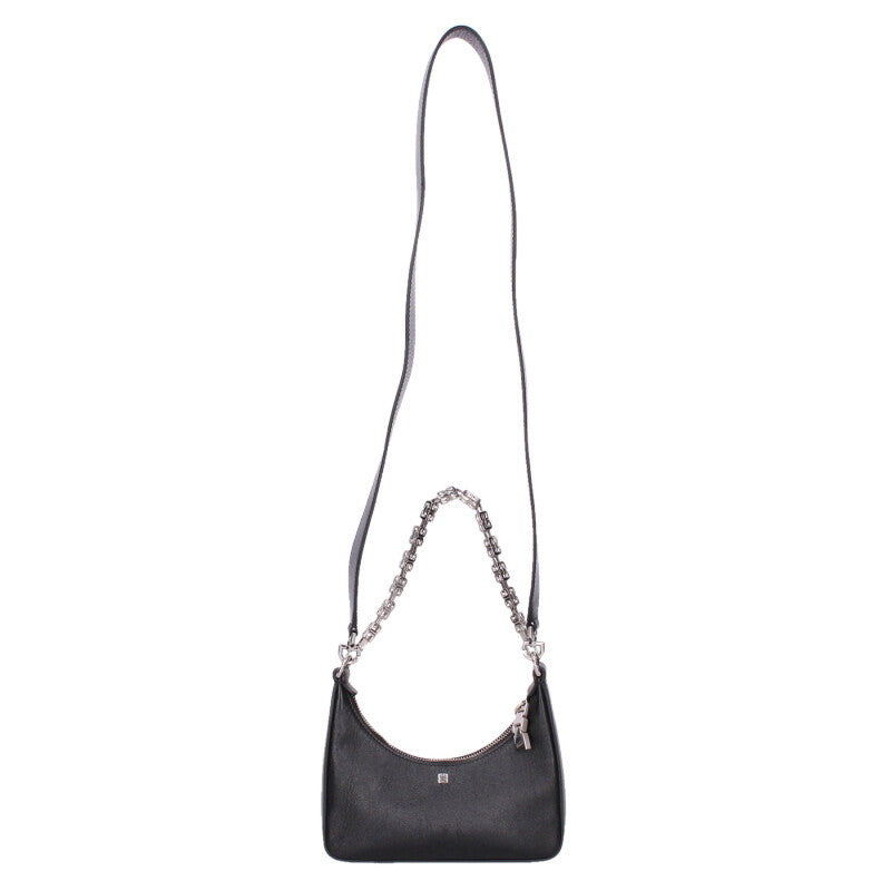 GIVENCHY Moon Cutout 2-Way Shoulder Bag Black Size ONE SIZE