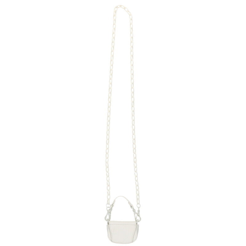 DIESEL 1DR XXS D-Logo Chain Mini Shoulder Bag Size ONE SIZE